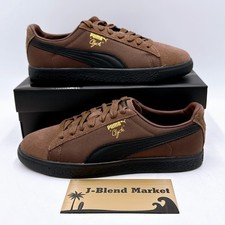 Puma Clyde Soph Espresso Brown Puma Black 396490-03 Men's Size US 4 -12 New