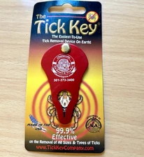 Aluminum Tick Removal Tool Dog Cat Pet Hunting Red USA Safe Complete Outdoors