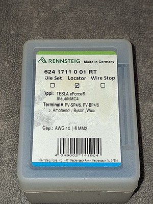 RENNSTEIG for Tesla eForce/ Staubli/MC4 AWG 10 P/N 1631903-00-A