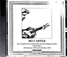 Bo Carter Vol 4 1936 Bo Carter: