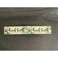 Have Faith Hebrews 11 1 Bible Verse Panda Bookmark Magnet