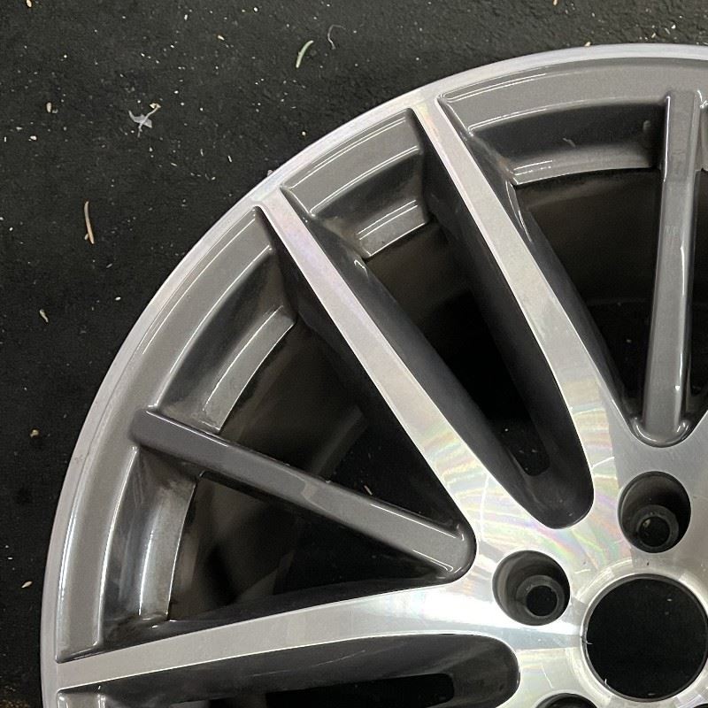Rear Maserati Ghilbli Machined Grey OEM Wheel 19” 14-19 Original Rim 670016855