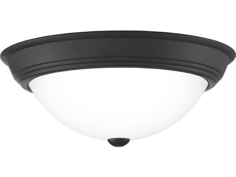 quoizel erw1615mbk 3 light flush mount - new in box