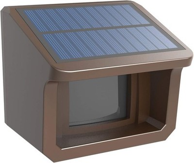 Htzsafe Solar Funk Einfahrt Extra Sensor Solar Funk Außen Wetterfest