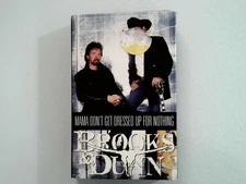 Brooks & Dunn Mama Don't Get Dressed Up For Nothing Cassette Single 1996