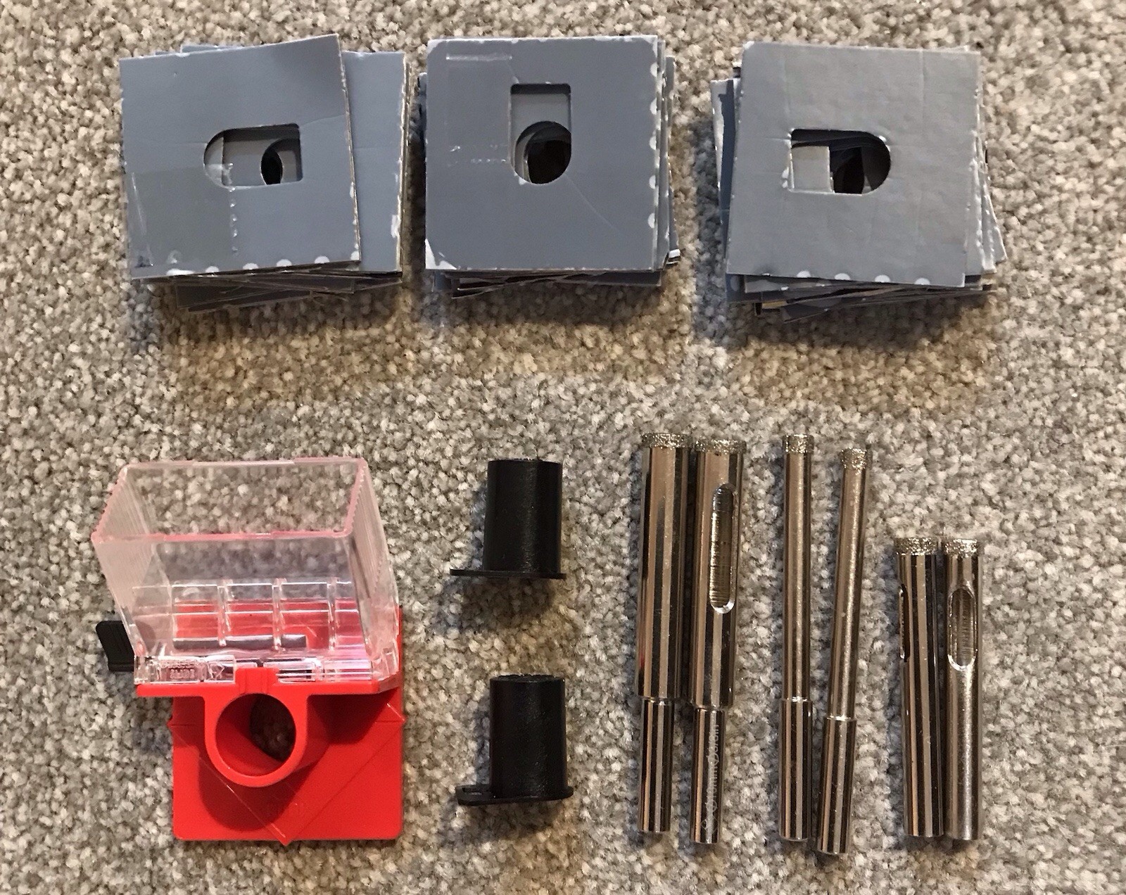 Kit de brocas para azulejos Rubi Easy Gres 6,5 mm 10 mm corte húmedo + broca extra de 8 mm ¡Ganga!