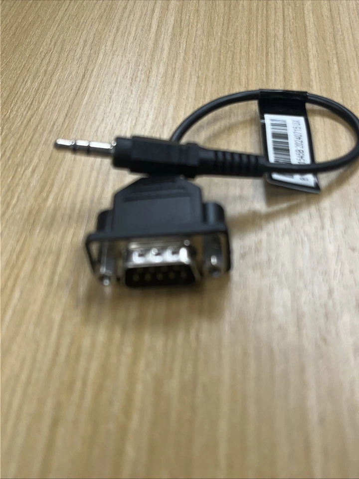 C2G 0.5M DB9 Male to 3.5 Aux Adapter, 3.5mm Jack to Serial Control Cable Black - Image 2 of 2