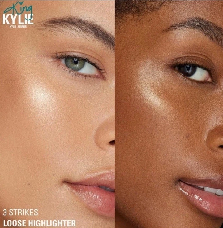 Iluminador en polvo suelto Kylie Cosmetics King Kylie 3 STRIKES AGOTADO NUEVO EN CAJA Foto 4 de 4