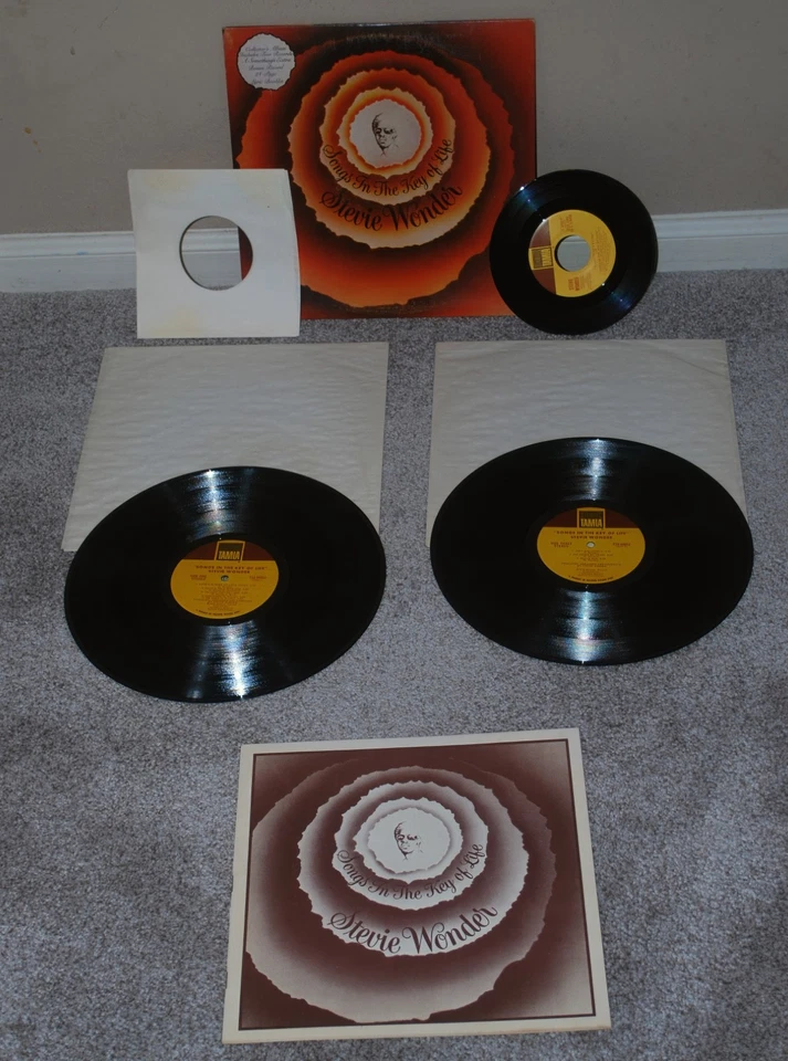 Stevie Wonder - Songs In The Key Of Life - Vinyl - 1976 Foto 4 de 4