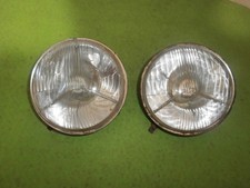 COPPIA FARI FANALI ANTERIORI PER FIAT 500 F L R SIEM HEADLIGHTS FIAT 500 F L R