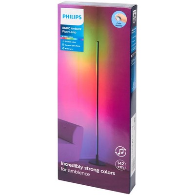 PHILIPS LED STEHLAMPE RGBIC | Inkl. Fernbedienung | Music Sync | 142cm groß