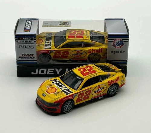 NASCAR 2025 JOEY LOGANO #22 SHELL PENNZOIL  1/64 CAR