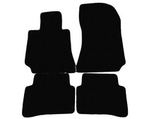 Veloursfußmatten für Mercedes CLS II C218, X218 2010-2018 , Schwarz x14 Rand