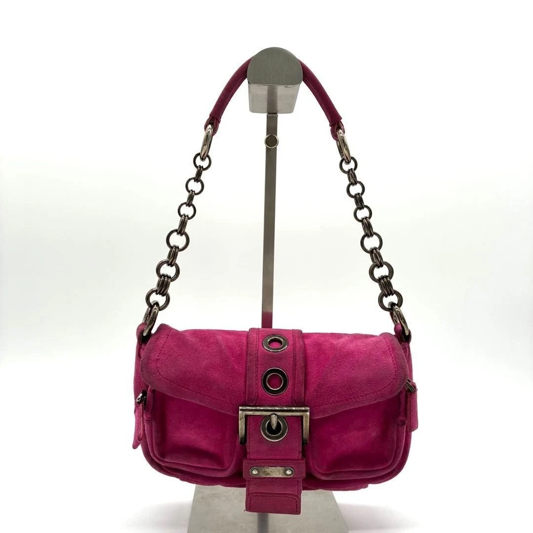 PRADA Suede Exterior Small Bags & Handbags for Women for sale | eBay