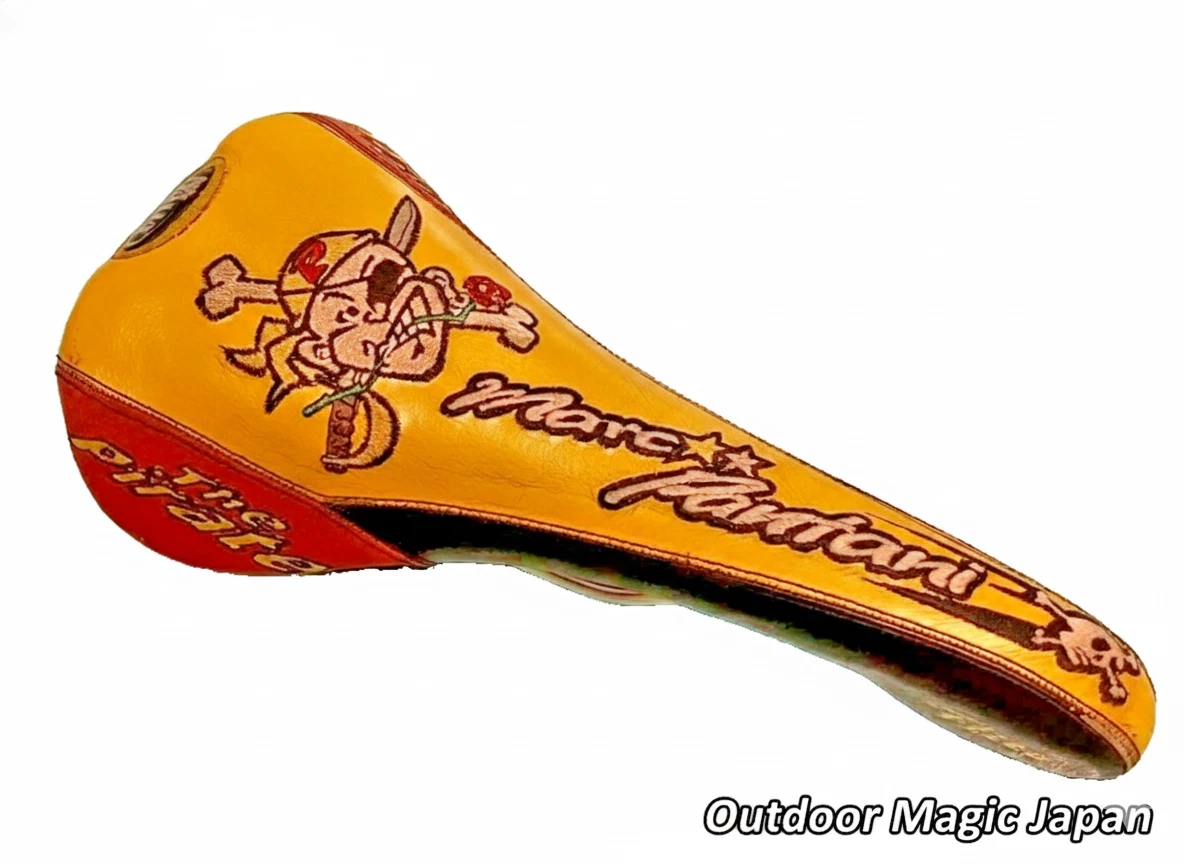 Sella Bici 26 Pollici A Banana Scintillante Arancione Con Striscia Argento - Foto 3