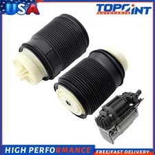 For 4Matic Mercedes w218 CLS63 AMG Sedan 3x Air Suspension Spring & Compressor