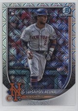2025 Bowman Mega Box Chrome Mojo Refractor Luisangel Acuna Acuña #83 0z3q