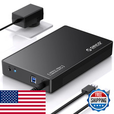 Orico Usb 3.0 External Hard Drive Enclosure For 3.5/2.5 Inch Sata Hard