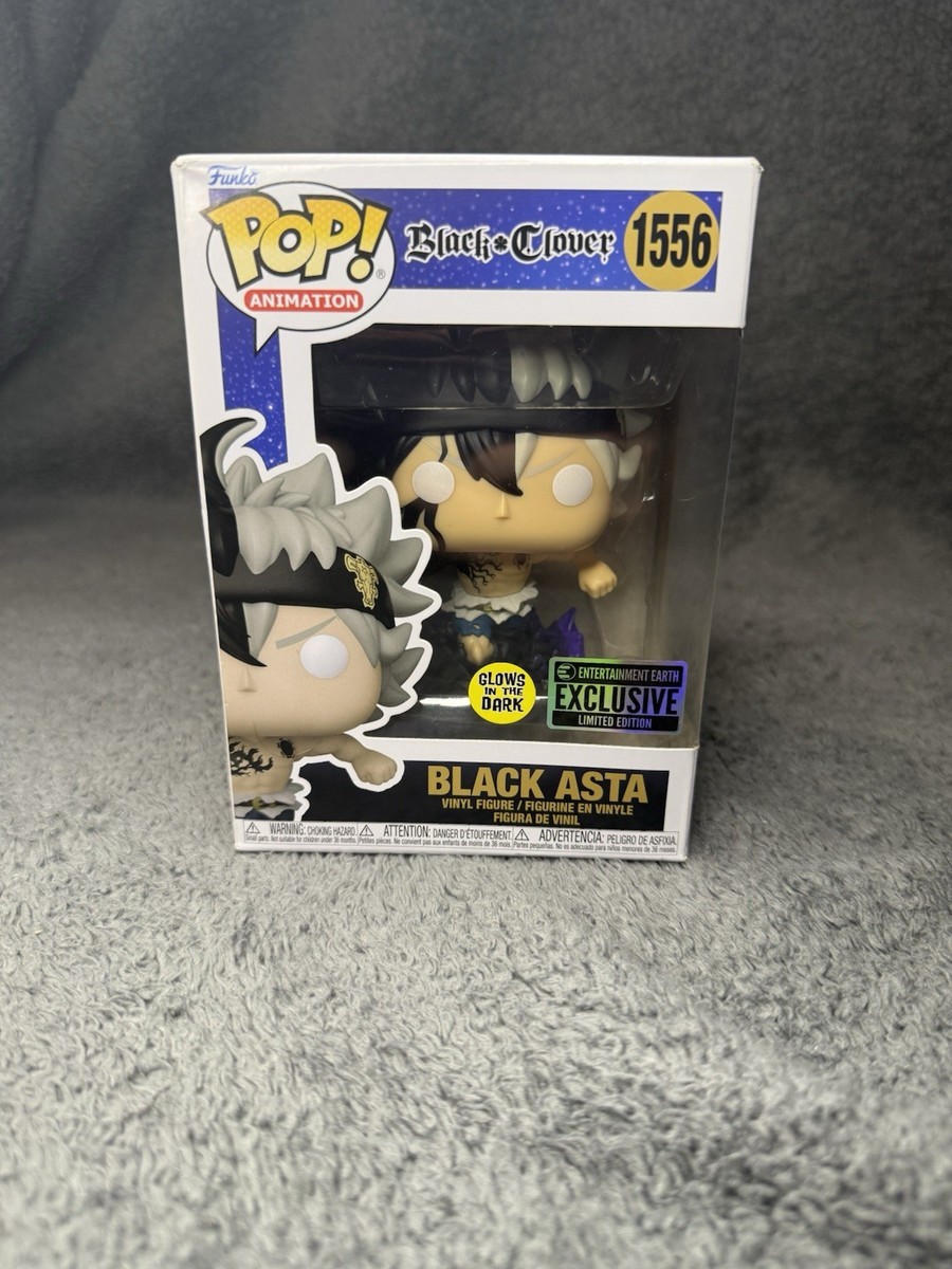 Funko Pop! Vinyl: Black Clover - Black Asta (Glow