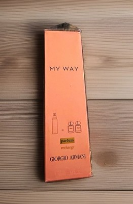 Giorgio Armani My Way Parfum Rechargeable Spray, Regular Size 50 mL