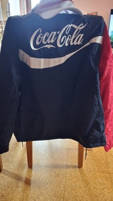 Coco Cola Jacke und Capi gr neu rot blau und weiss