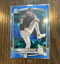 2025 Bowman Chrome Sapphire Noah Schultz #BCP-177 Chicago White Sox MLB
