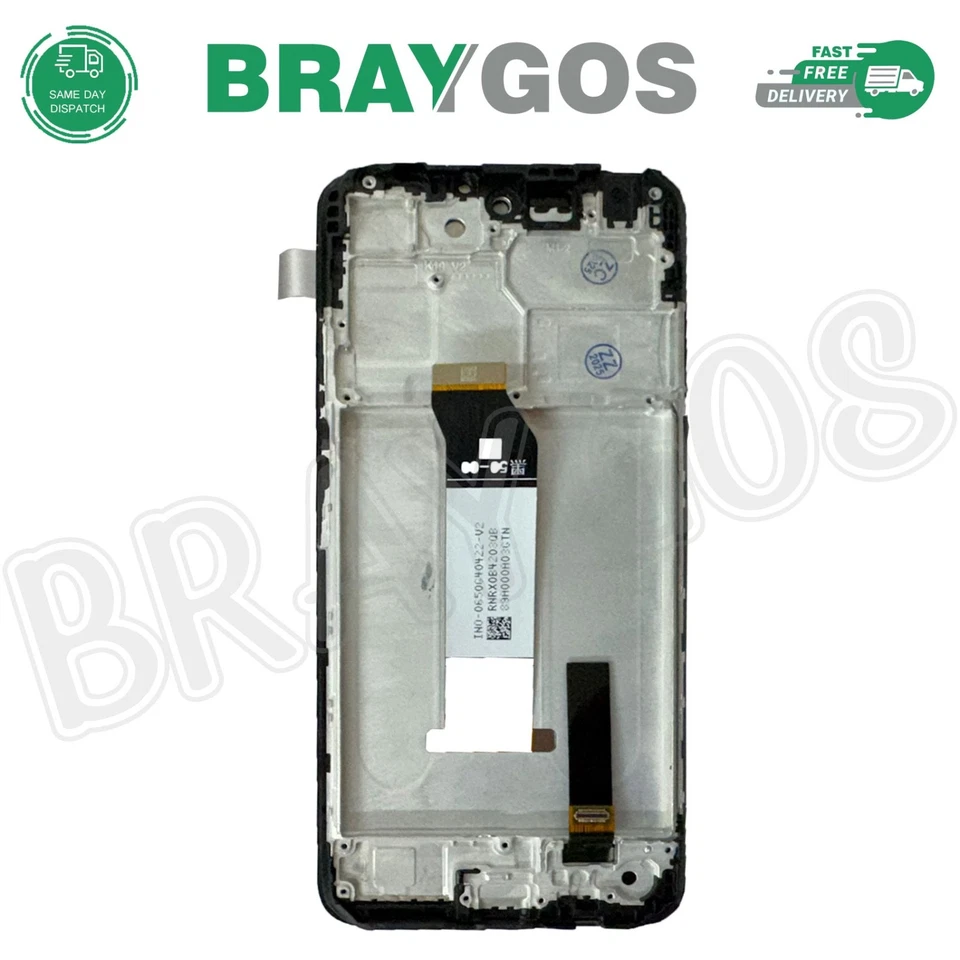 For Xiaomi Redmi Note 10 5G M2103K19G LCD Display Touch Screen Digitizer + Frame - Image 3 of 4