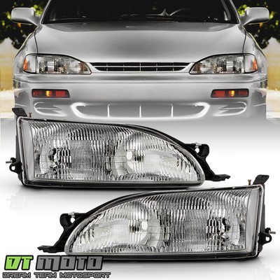 For 1995-1996 Toyota Camry Factory Style Headlights Headlamps Pair Left+Right