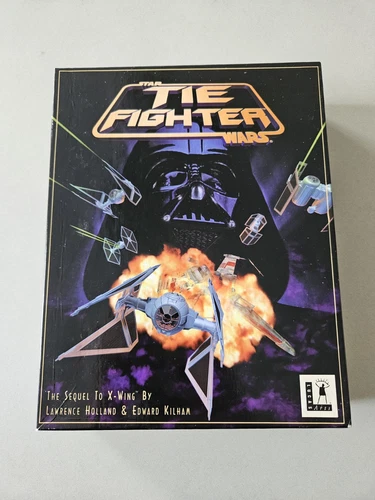 Star Wars Tie Fighter Big Box PC Game 3.5" Floppy Disk Windows Retro Vintage - Picture 1 of 8