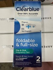  5 ClearBlue Over 99 Accurate Early Combo Pack Pregnancy Tests - 2 Test Each