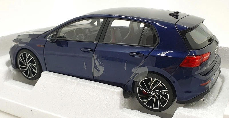 Norev escala 1/18 diecast 188594 - VW Golf GTI 2021 - azul metálico Foto 2 de 4