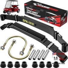 Heavy Duty Golf Cart Rear 4-Leaf Spring Kit for Club Car DS 1982-UP, Club Car