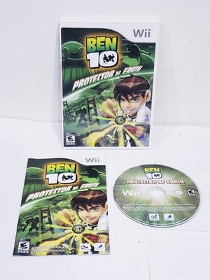 Ben 10: Protector of Earth (Nintendo Wii, 2007) With Manual TESTED