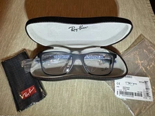 Ray-Ban Optics Eyeglasses RB8903 / RX8903 Color Matte Blue Size 53-18-145