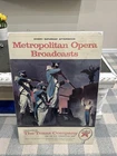 VTG Texaco 1957 Metropolitan Opera Broadcasts Lithograph Cardboard Poster  28x20