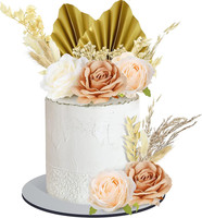Boho Tortendeko Blumen Frau Kuchen Dekoration Kugeln Deko 25Stk