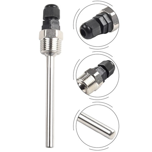 Casing Thermowell 1/2 G Thread 250 Celsius Max Temperature 2Mpa Max - Picture 5 of 34