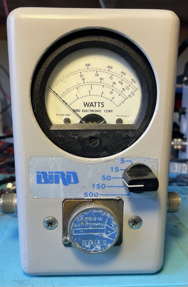 1) Telewave 44A 44AP 44L1 44L1P Wattmeter QC44S QC Connectors SO239 UHF Female E - Foto 5