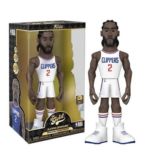 LA Clippers NBA Funko Gold 12 Inch Vinyl Figure | Kawhi Leonard Chase