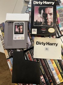 Dirty Harry NES Nintendo Complete CIB Authentic! Good Condition! RARE!