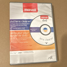 Maxell DVD Lens Cleaner Disc - Instructions on Disc, MPN DVD-LC 190059