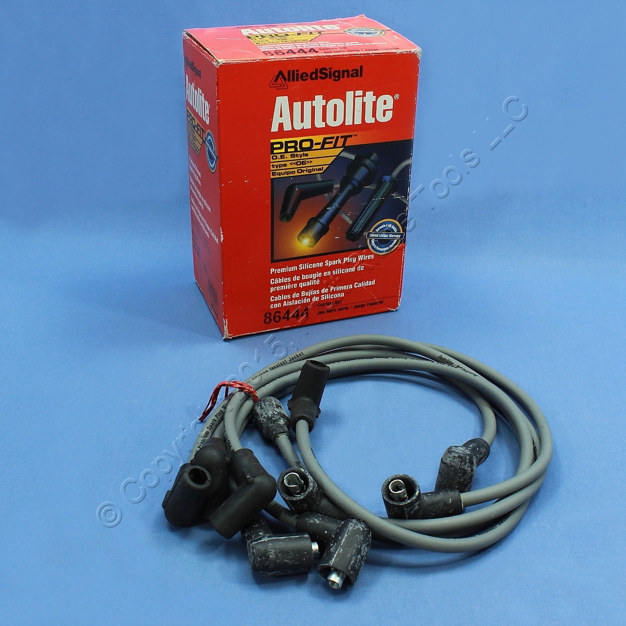 Autolite 86444 Spark Plug Ignition Wires for 1985-87 Civic Wagovan 1.3L 1.5L