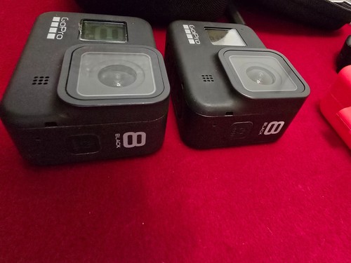 2X GoPro HERO 8 Black Go Pro Cameras Bundle + Case 2 Units Two Cameras in Total - Picture 5 of 7