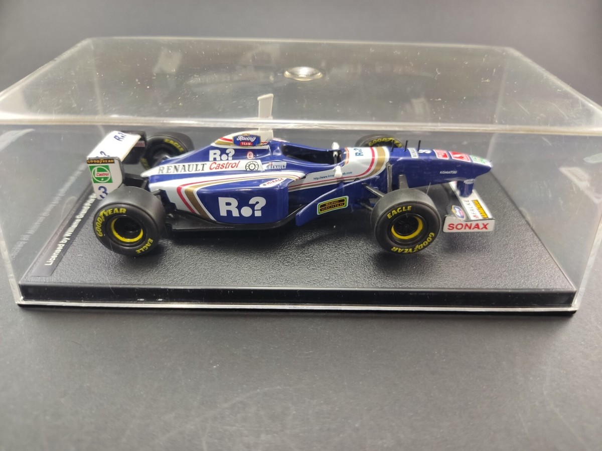 直筆サイン入り 1997 J.ビルヌーブ ウィリアムズ FW19 ミニチャンプス 直筆サイン入り 1997 J.ビルヌーブ ウィリアムズ FW19