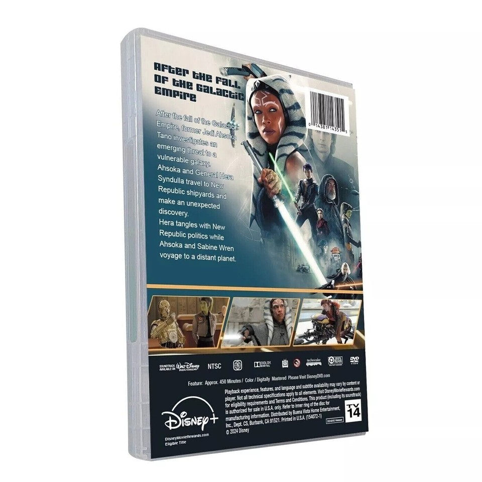 Ahsoka The Complete Season 1 (DVD, 2023, 3Disc Box Set) New Sealed eBay