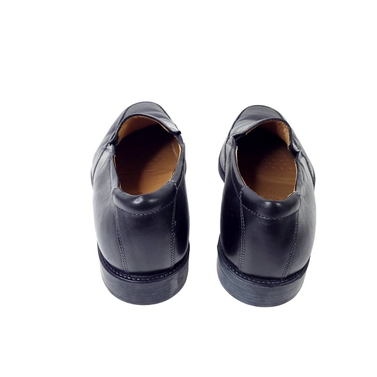 GEOX Respira Men\'s Loafers Black Size EU 42/US 9 Leather Slip-on Shoes U020WA Amazon.com | Geox Men main image 3