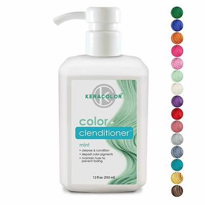 Keracolor Farbe + Clenditioner (Minze) 355ml