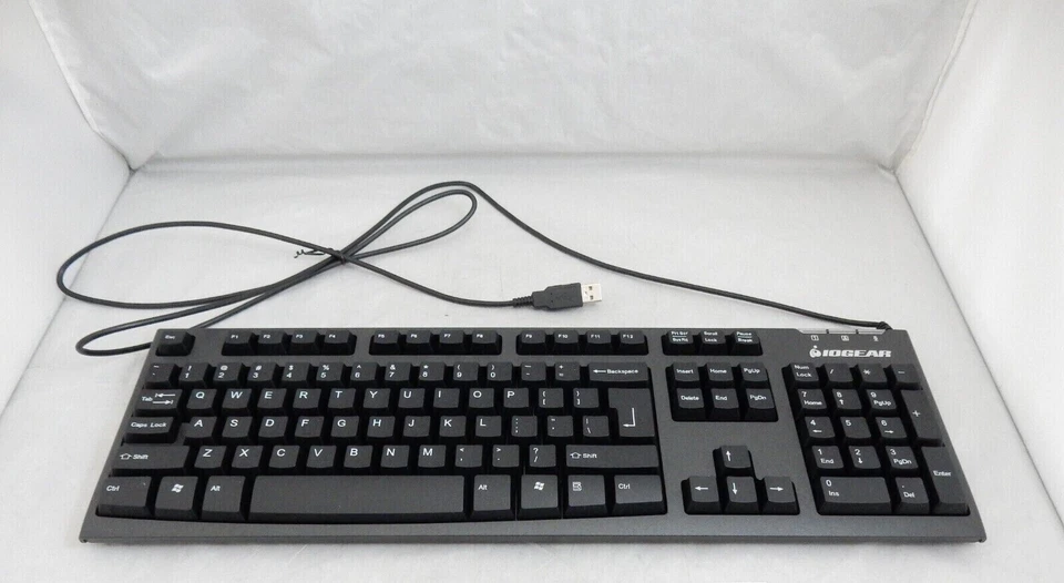 IOGEAR Spill-Resistant Keyboard and Mouse Combo, Black GKM513 - Image 2 of 4