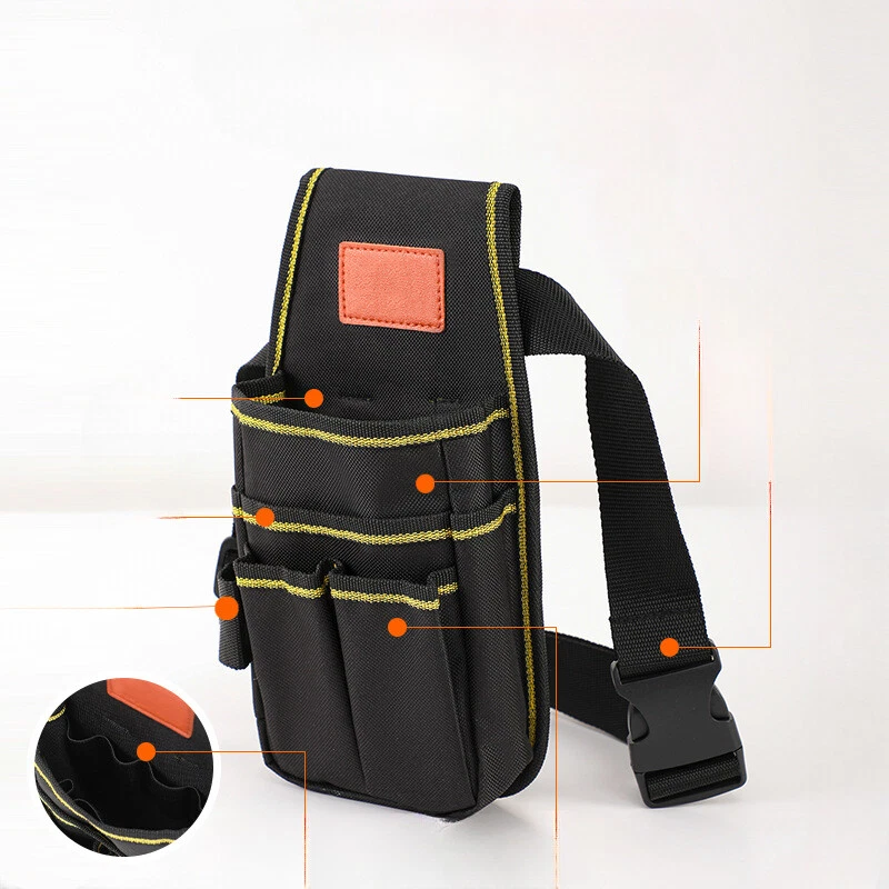 Electrician Tool Belt Pouch with Screwdriver Storage Waist Pocket