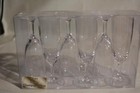 NEW Wedding Party Lot 6 Plastic CHAMPAGNE FLUTE Glasses Picnic